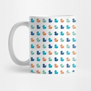 Cute Paddling of Ducks Pattern Mug